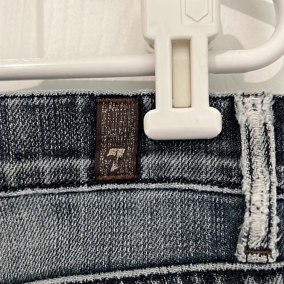7 for all mankind women’s bootcut destroyed jeans - Picture 5 of 6